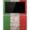 Italian Flag Dark Wood Surface Pro Tablet Skin